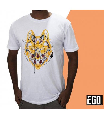 EGO001 - Wolf Print Tshirt